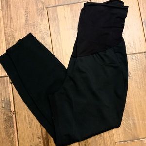A Glow black maternity pants. Size XL